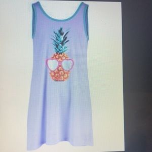 Miken Big Girls Pineapple -Print Cover-Up